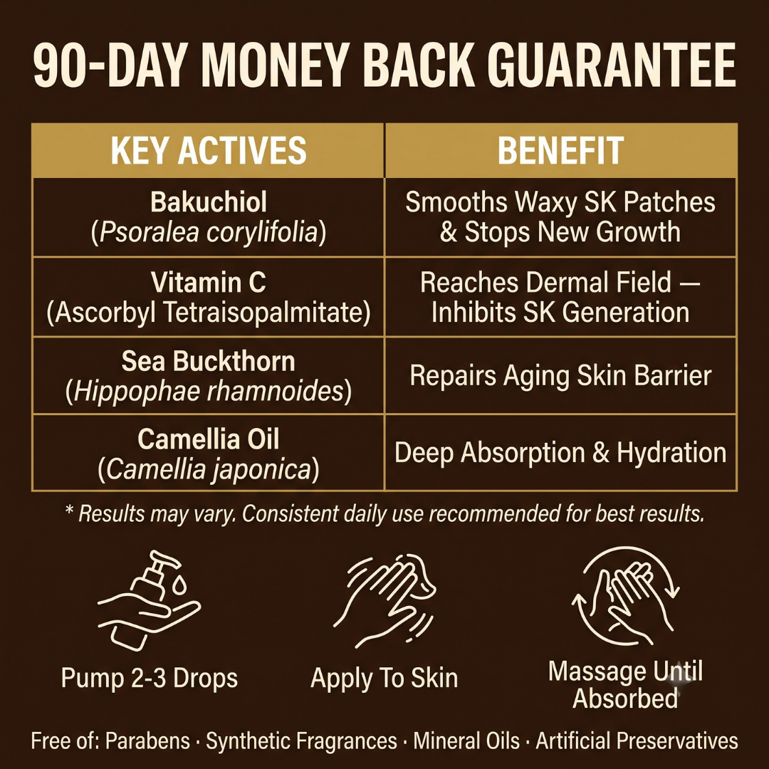 KAKIYA SEBORRHEIC KERATOSIS CORRECTING BODY OIL