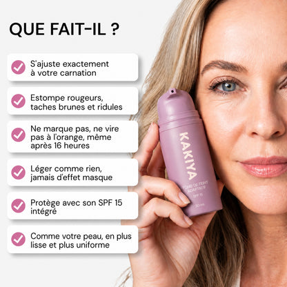 Kakiya Fond de Teint Adaptatif Anti-Âge