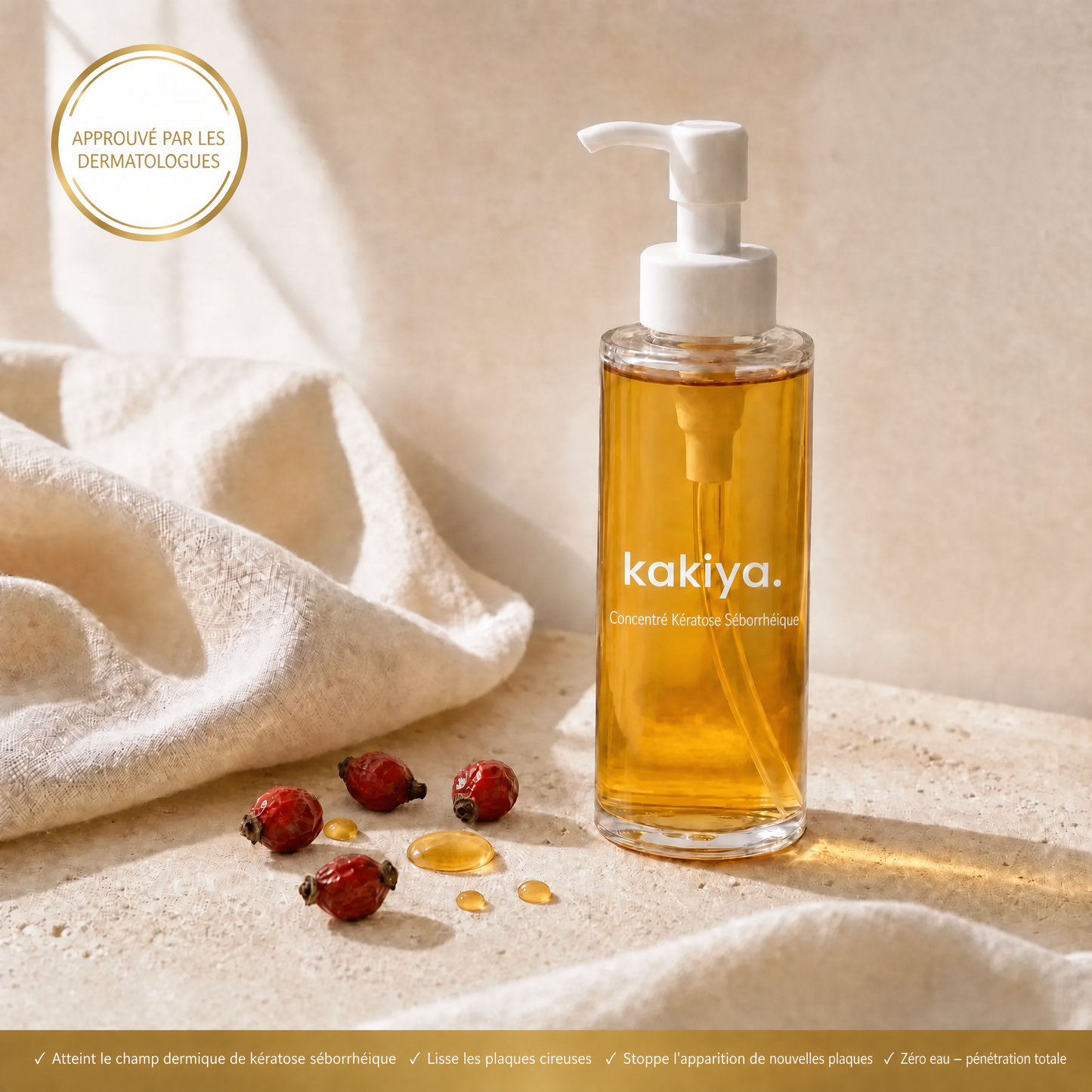 KAKIYA HUILE CORPORELLE CORRECTRICE — KÉRATOSE SÉBORRHÉIQUE