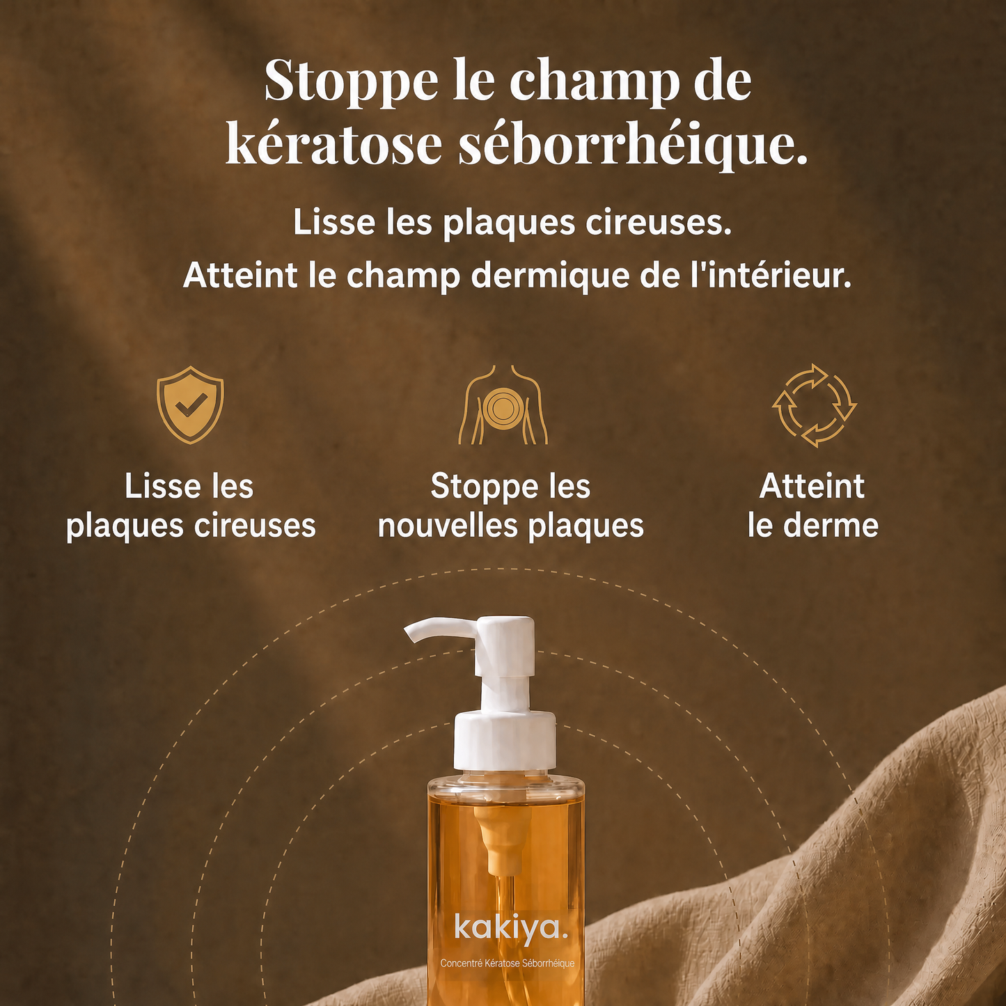 KAKIYA HUILE CORPORELLE CORRECTRICE — KÉRATOSE SÉBORRHÉIQUE