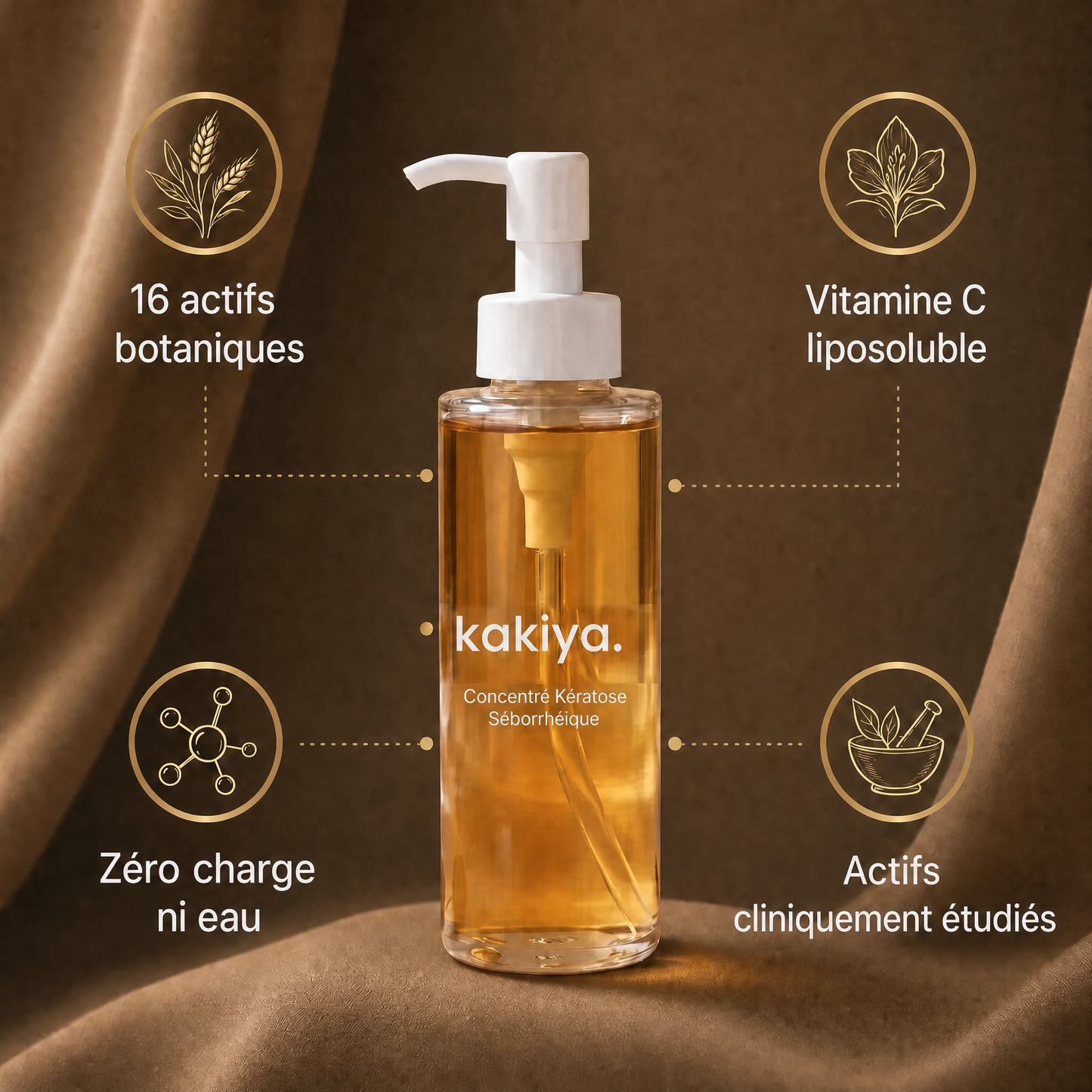 KAKIYA HUILE CORPORELLE CORRECTRICE — KÉRATOSE SÉBORRHÉIQUE