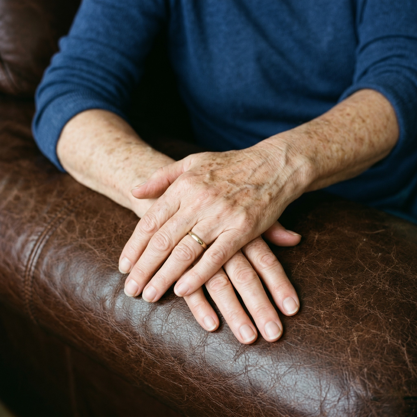 Age spots on hands
